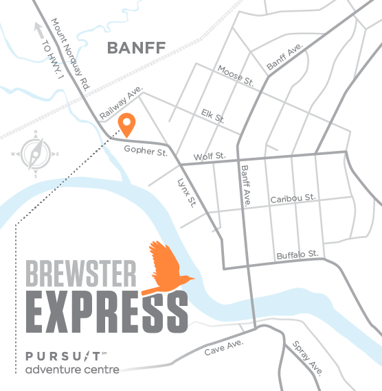 Map of Brewster Express Depot location