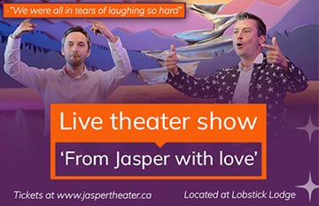 An ad for Live Theatre Show