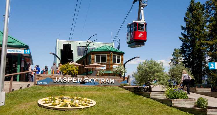 Exterior view of Jasper SkyTram