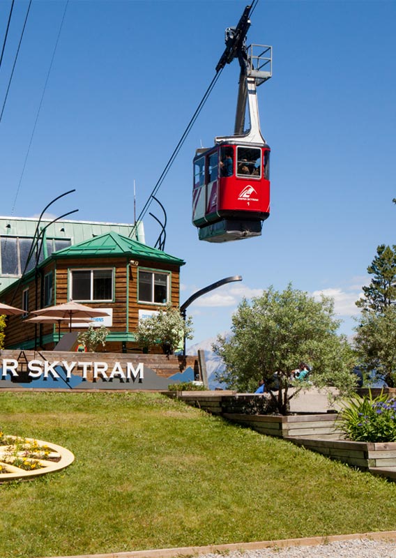 Jasper SkyTram Exterior View